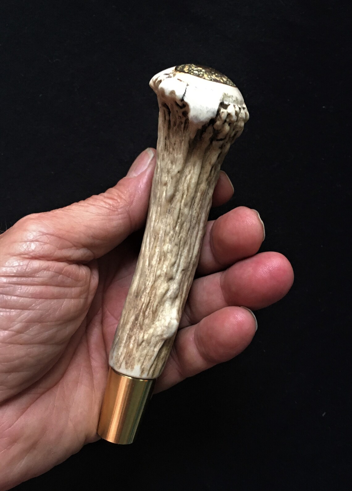 Custom Red Deer Spike Corn Antler Tap Handle Gear Shift Knob Etsy