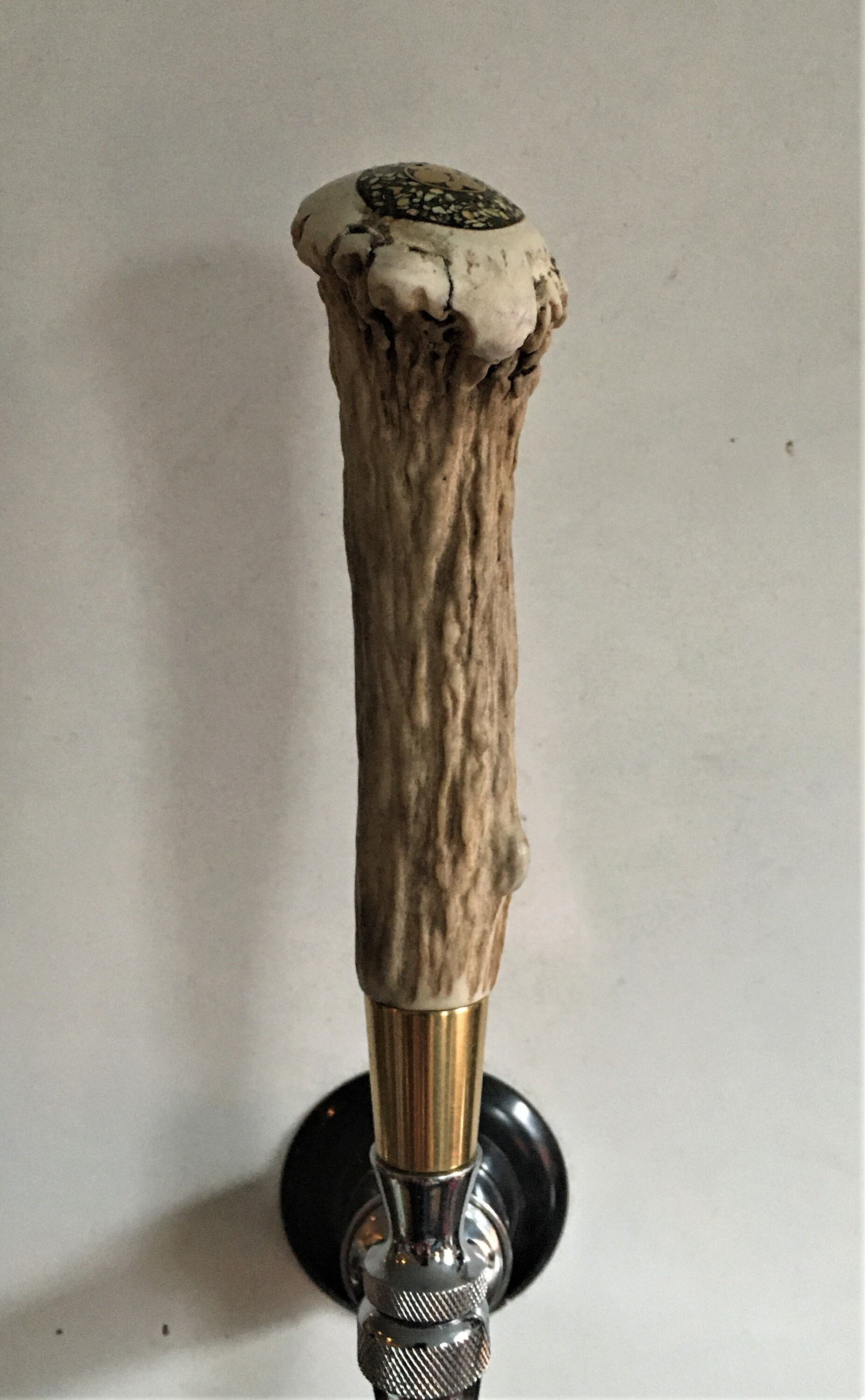 Custom Red Deer Spike Corn Antler Tap Handle Gear Shift Knob Etsy