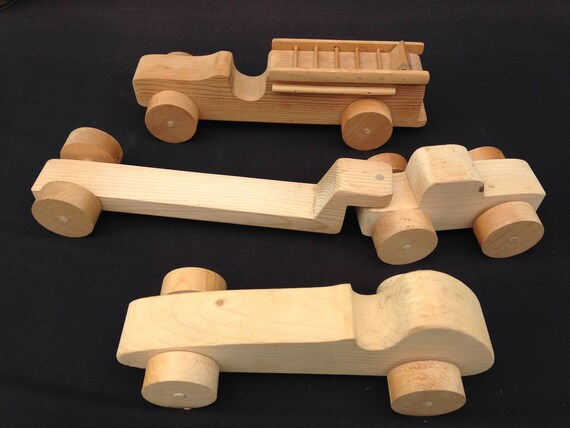 wooden toy vehicles