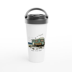 Curious Caravans - CAL10 - Stainless Steel Travel Mug