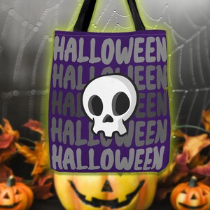 Halloween Süßes oder Saures Tote Bag V9 - All Over Print