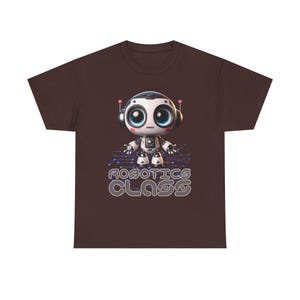 Robotics Class Design, Science Nerd Geeky Shirt, Robot Lover Gift, Back to School Clothing, Unisex Robotics Tee Shirt, Robotics Engineer