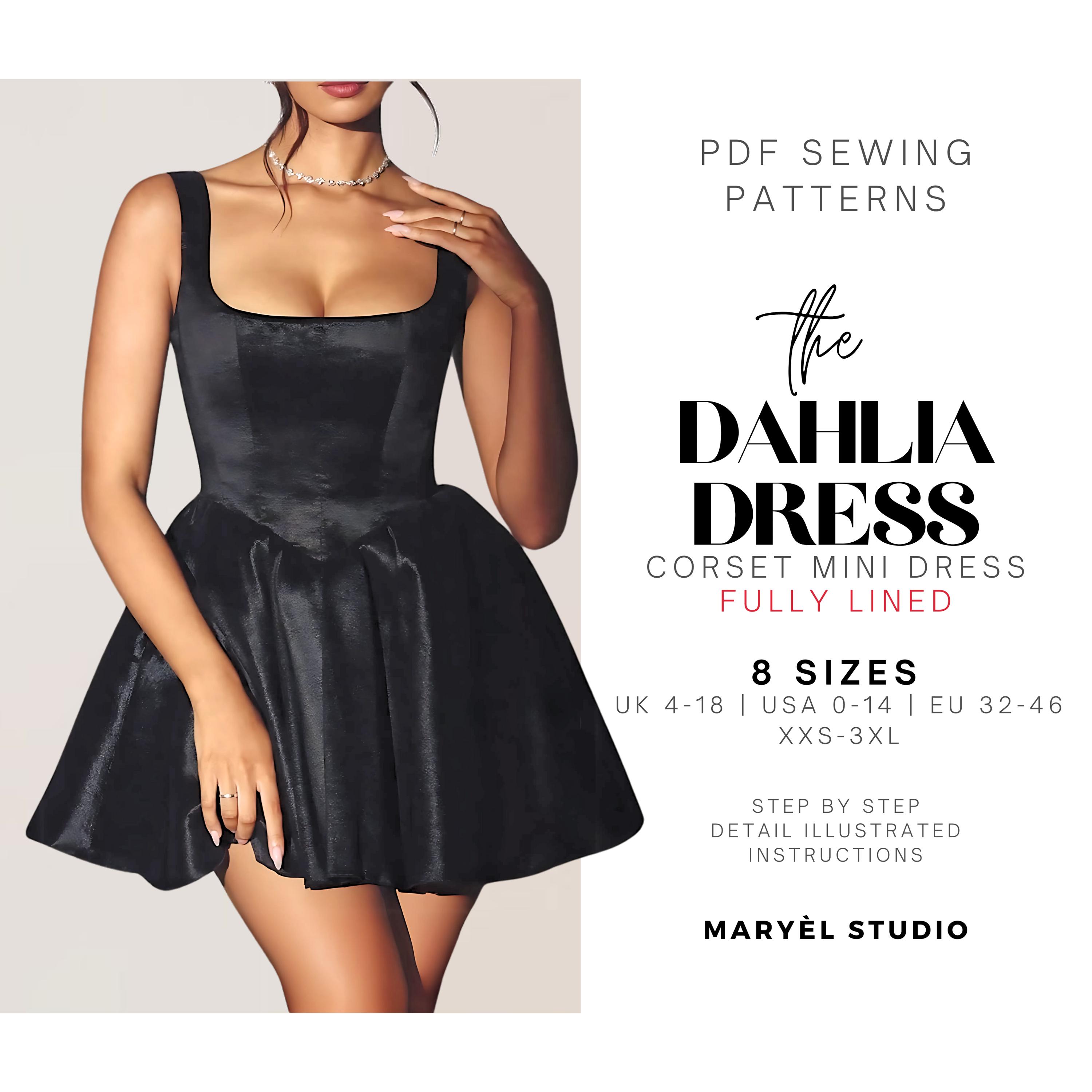 HEWEIGUI Satin Corset Homecoming Dress - Short Ruffled Straps Prom Cocktail Gown WHC120