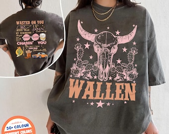 Morgan Wallen Country Concert Comfort Colors Shirt, Western Boot Graphic Tee, Whiskey Lover Gift, Nashville Tour Outfit, Country Music Top