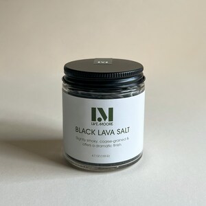 Sel de lave noire