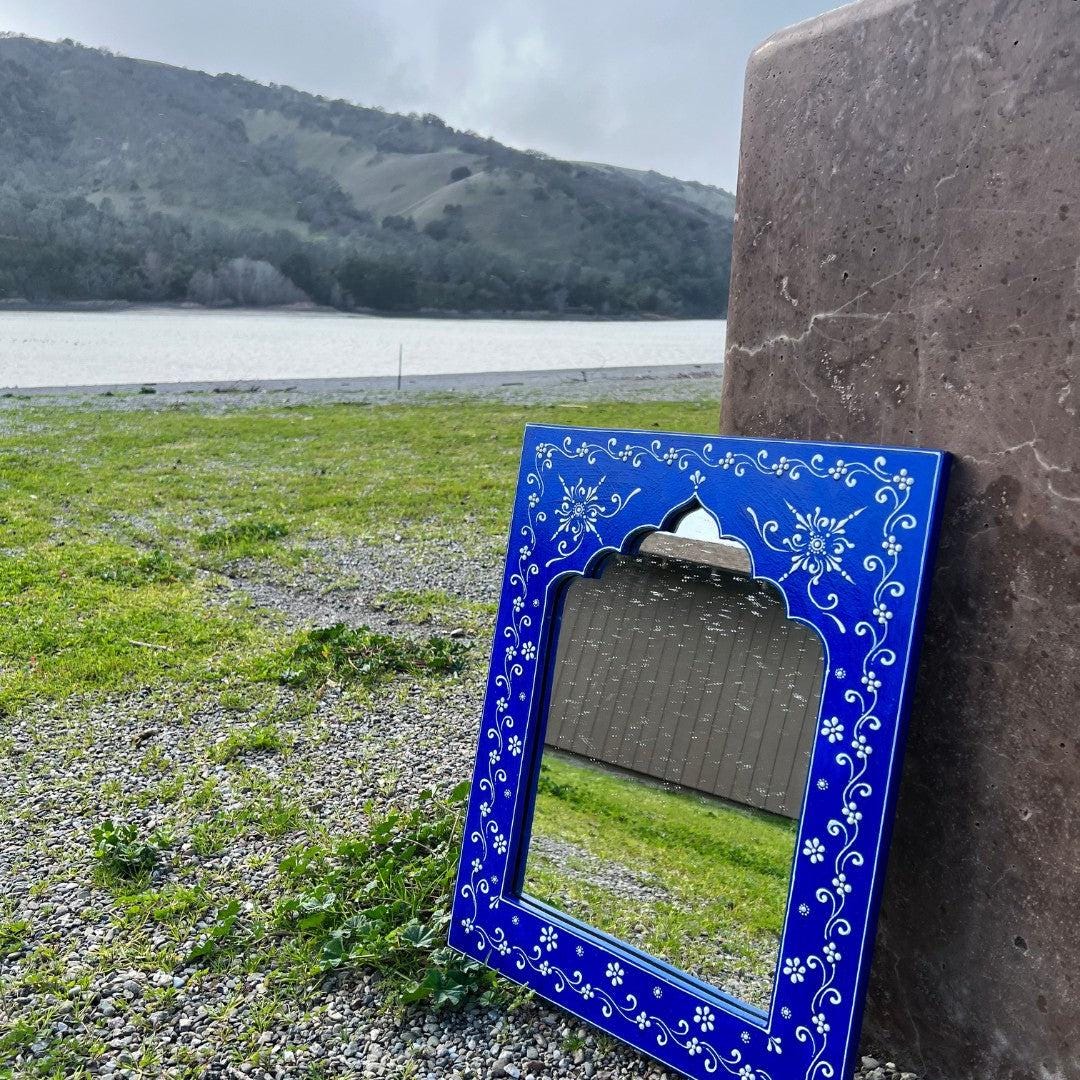 Vintage Indian Mirror - Etsy
