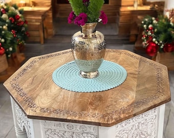 Handmade Brass Vase – 11.5” Tall | Fine Engraved Gold Finish