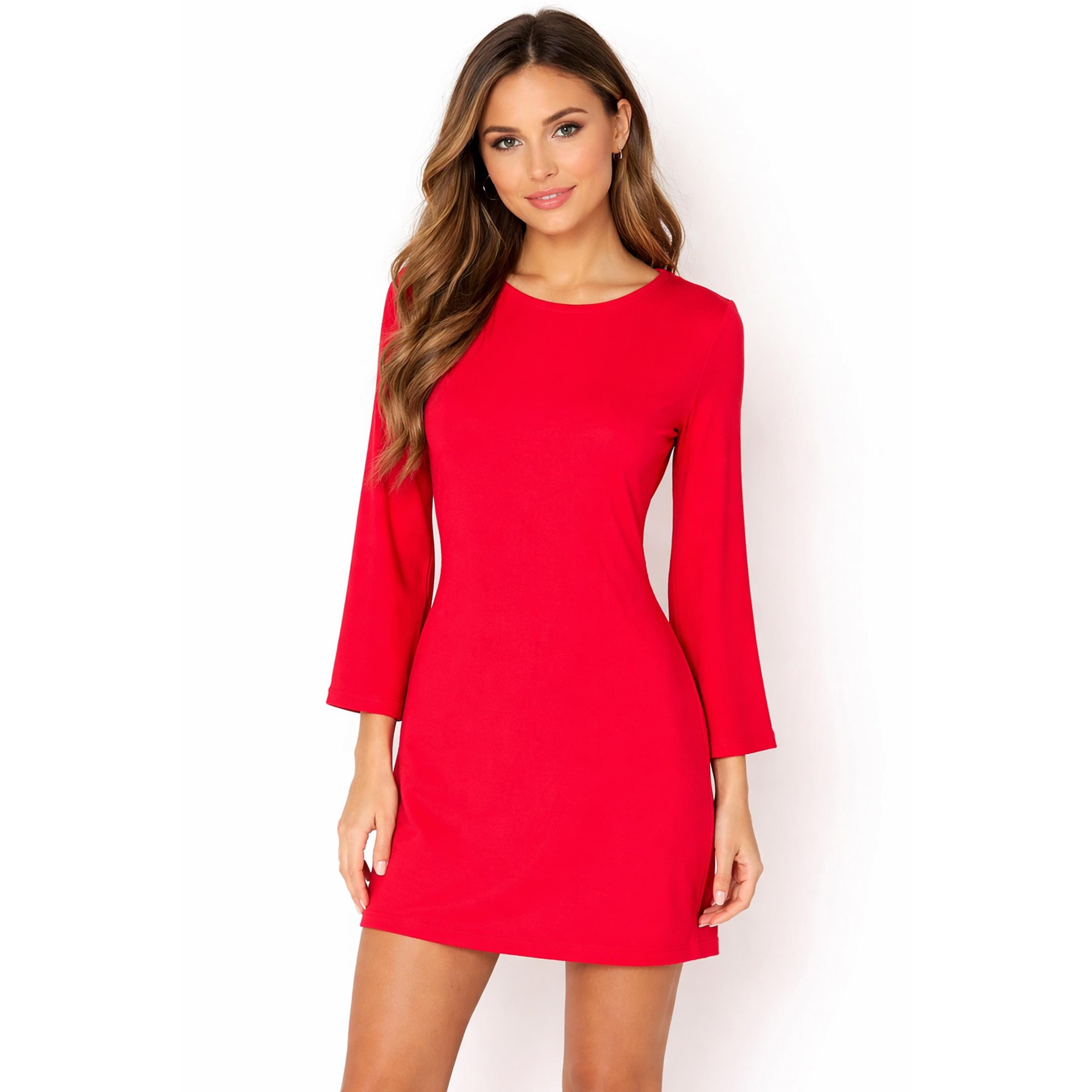 strapless open back dress CARELLA