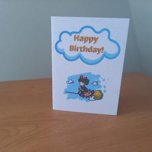 Biglietti d'auguri a tema anime. Perfetti per gli amanti degli anime! Kiki - Consegne a domicilio.