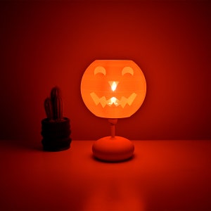 Pompoenlamp voor Halloween | Unieke pompoenlantaarn | Griezelige verlichting | Halloween-herfstdecoratie