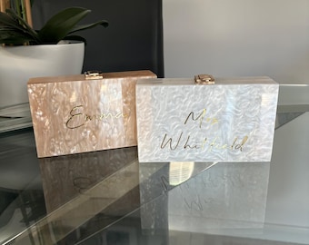 Personalised bride bag, bride wedding bag, bride hen bag, personalised bridesmaid bag, bride to be gift, future mrs bag, bridesmaid gift,