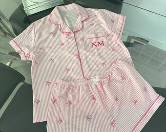 Personalised pyjamas, custom women’s pyjamas, Easter gift, personalised pyjamas, stocking filler gift, mum personalised pjs, Mother’s Day