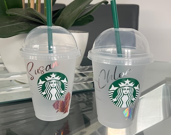 Personalised Starbucks cup, iced coffee cup, custom Starbucks cup, matcha cup, custom Starbucks cup, coffee cup, Starbucks cold cup, teacher