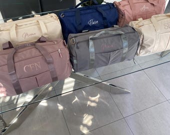 Personalised duffle bag, custom bag, gym bag personalised bag, hospital bag, custom duffle bag, weekend bag, gifts for her, Mother’s Day