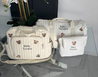 Personalised duffle bag, custom bag, changing bag, hospital bag, custom duffle bag, duffle, mum to be gift, overnight bag, baby shower gift