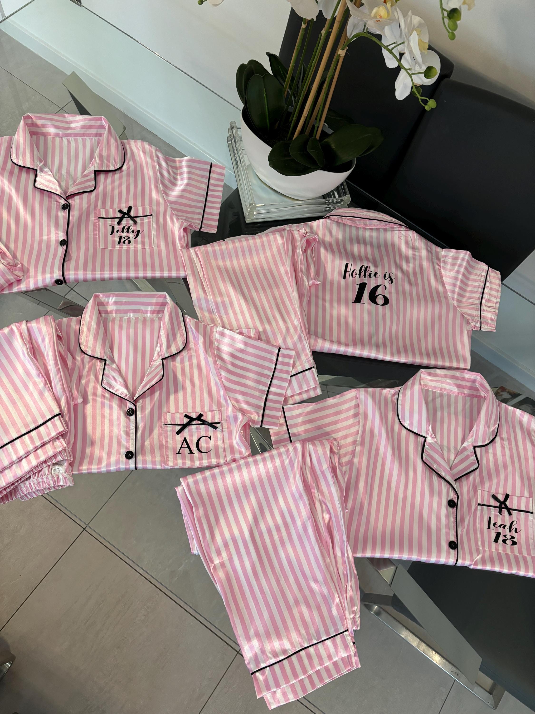 Personalised Pyjamas, Custom Women’s Pyjamas, Gift for Her ...