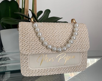 Personalised bride bag, bride wedding bag, bride hen bag, personalised bride bag, bride to be, future mrs bag, bridesmaid bag, crossbody