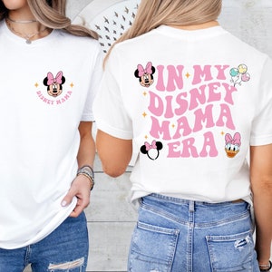 Disney Mom T-Shirt, In My Disney Mama Era Shirt, Minnie Mommy Tee, Magic Kingdom Mother Gift, Disneyland Mama Sweatshirt