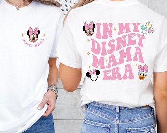 Disney Mom T-Shirt, In My Disney Mama Era Shirt, Minnie Mommy Tee, Magic Kingdom Mother Gift, Disneyland Mama Sweatshirt