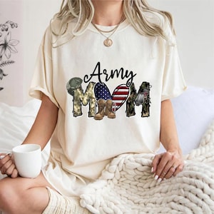 Proud Army Mom Shirt, USA Mom T-Shirt, Military Family Gift, Soldier Mama Tee, USA Army Mommy Sweatshirt, Independence Day Tee