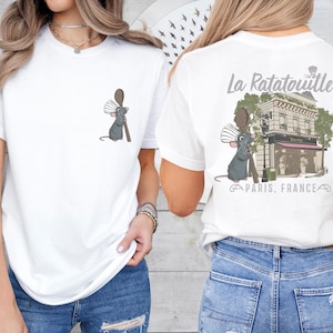 Shirt Disney Little Chef Remy, shirt Disney Ratatouille, shirt van Remy Gusteau, shirt Ratatouille Parijs Frankrijk, shirt Ratatouille film