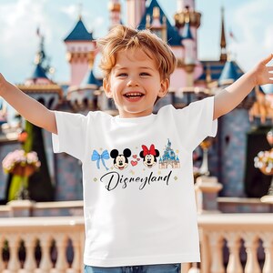 Disneyland Kids T-Shirt, Mickey and Minnie Trip Shirt, Magical Castle Tee, Disney Toddler Shirt, Minnie Vacation Sweat