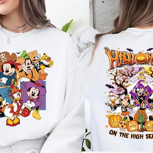 Disney Halloween Cruise Shirt, Mickey Spooky Cruising Tee, Minnie Pumpkin Season Sweatshirt, Halloween on the High Seas Tee, Fall Cruise Tee