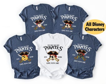 Disney 2026 Piraten T-Shirt, Mickey Cruising Shirt, Star Wars Cruise T-Shirt, Familie Karibik Sweatshirt, Toy Story Piraten Geschenk
