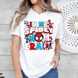 Spidey Mom Era Shirt, Disney Superheld Mom T-Shirt, Spider Mom T-Shirt, Spider Man Mutter Shirt, Disney Muttertag Sweatshirt