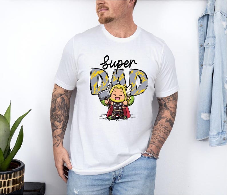 Avengers Dad T-Shirt, Superhero Father's Day Tee, Iron Man Dad Shirt, Spiderman Dada Sweatshirt, Hulk Papa Sweater