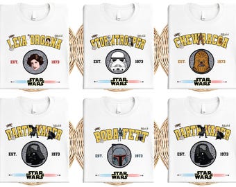 Maglietta Disney Star Wars, maglietta Darth Vader, maglietta Stormtrooper, regalo per i fan di Disneyland Galaxy Wars, felpa Star Wars Trip