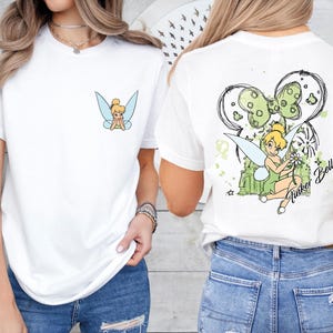 Tinker Bell Shirt, Disneyland Princess T-Shirt, Magic Kingdom Tee, Girls Trip Shirt, Disney Tinkerbell Neverland Sweatshirt