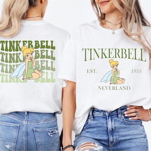 Princess TinkerBell Shirt, Disney Girls Trip Tee, Fairy Tinkerbell T-Shirt, Princess Castle Girls Gift, Tinkerbell Neverland Sweatshirt