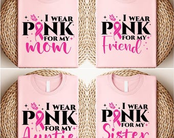 Breast Cancer Awareness Shirt, Breast Cancer Month Tee, Cancer Support T-Shirt, Cancer Squad Gift, Breast Cancer Fighter Sweatshirt