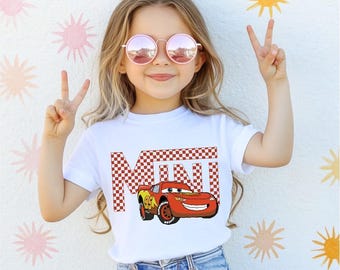 Cars Family Shirt, Lightning McQueen Mom Dad T-Shirt, Disney Mama Mini Gift,  Racing Cars Matching Sweatshirt, Disneyland Family Trip Tee