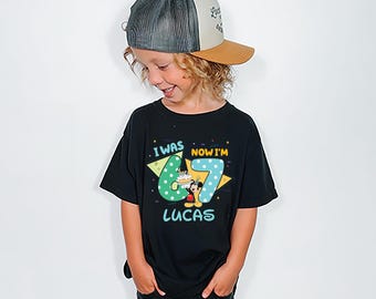 Mickey 7 Birthday Shirt, Disney 7th Birthday T-Shirt, Kids Seven Birthday Party Tee, Disneyland Boys Seven Birthday Sweatshirt