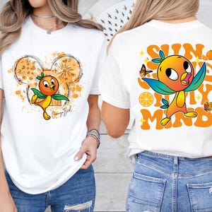 Disney Orange Bird Shirt, Summer Bird Gift, Bird Epcot T-Shirt, Disneyland Epcot Festival Tee, Mickey Head  Sweatshirt