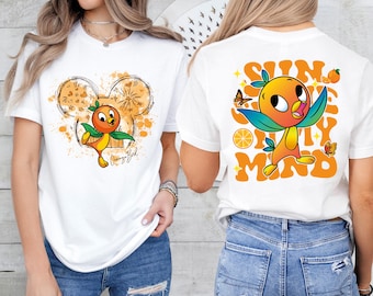 Koszulka Disney Orange Bird, Letni prezent dla ptaków, Koszulka Bird Epcot, Koszulka Disneyland Epcot Festival, Bluza z głową Myszki Miki