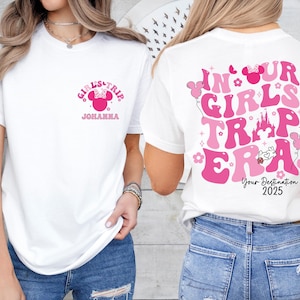 Disney Girls Trip Shirt, Disneyland Besties Matching Shirt, Custom Minnie Girls Trip Shirt, Minnie Birthday Tee