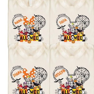 Disney Halloween Cruise Shirt, Mickey Family Cruising Tee, Minnie Mom Dad Halloween Gift, Disneyland Spooky Season Sweatshirt