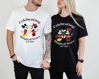 Disney Anniversary Shirt, Wedding Since Year T-Shirt, Married Since Tee, Valentines Day Shirt, Disney Husband Wife Tee, Celebration Tee