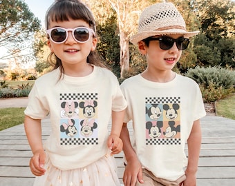 Mickey and Friends Shirt, Disney Matching Sibling Tee, Brothers Sister T-Shirt, Disneyland Kids Trip Tee, WDW Sweatshirt