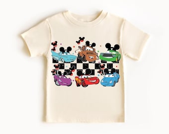 Disney Cars Shirt, Lightning McQueen Toddler Tee, Tow Mater Boy T-Shirt, Doc Hudson kKds Sweatshirt, Cars Racing Birthday Gift