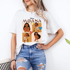 Disney Moana Shirt, Prinzessin Vaiana T-Shirt, Disneyland Hawaiian Trip T-Shirt, Walt Disney Girl Shirt, Disney World Urlaub Sweatshirt