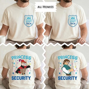 Disney Princess Security Shirt, Custom Princes Tee, Prince Naveen Sweatshirt, Funny Dad Gift, The Beast Hoodie
