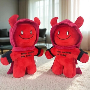 25cm Hot New Forsaken Chance Plush Doll Cute Cotton Doll Anime Peripherals Plushie Toy Kid Birthday Halloween Christmas Gift Birthday Gifts