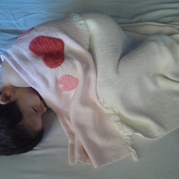 Organic Handwoven Baby Blanket