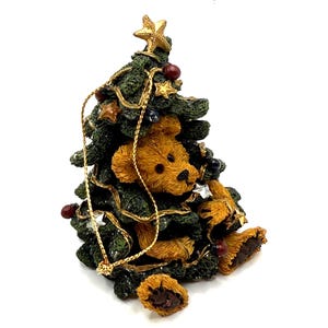 Christmas Teddy Bear Tree Ornament