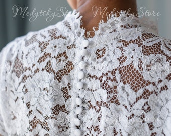 Bridal lace top, Bridal crop top, Bridal topper, Wedding dress topper, Bohemian lace top, Bridal bolero, Wedding bridal gowns and separates