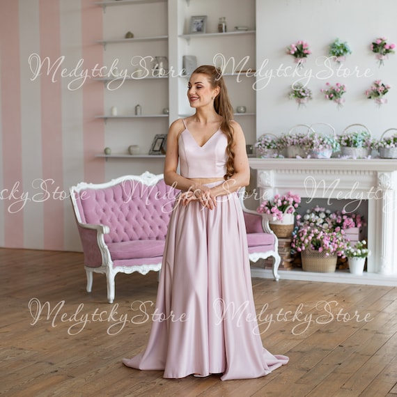 slim fit dress slacks Two Pieces Prom Dress Black, Pageant Dress, Evening Dress, Dance Dresses,  Graduation School Party Gown